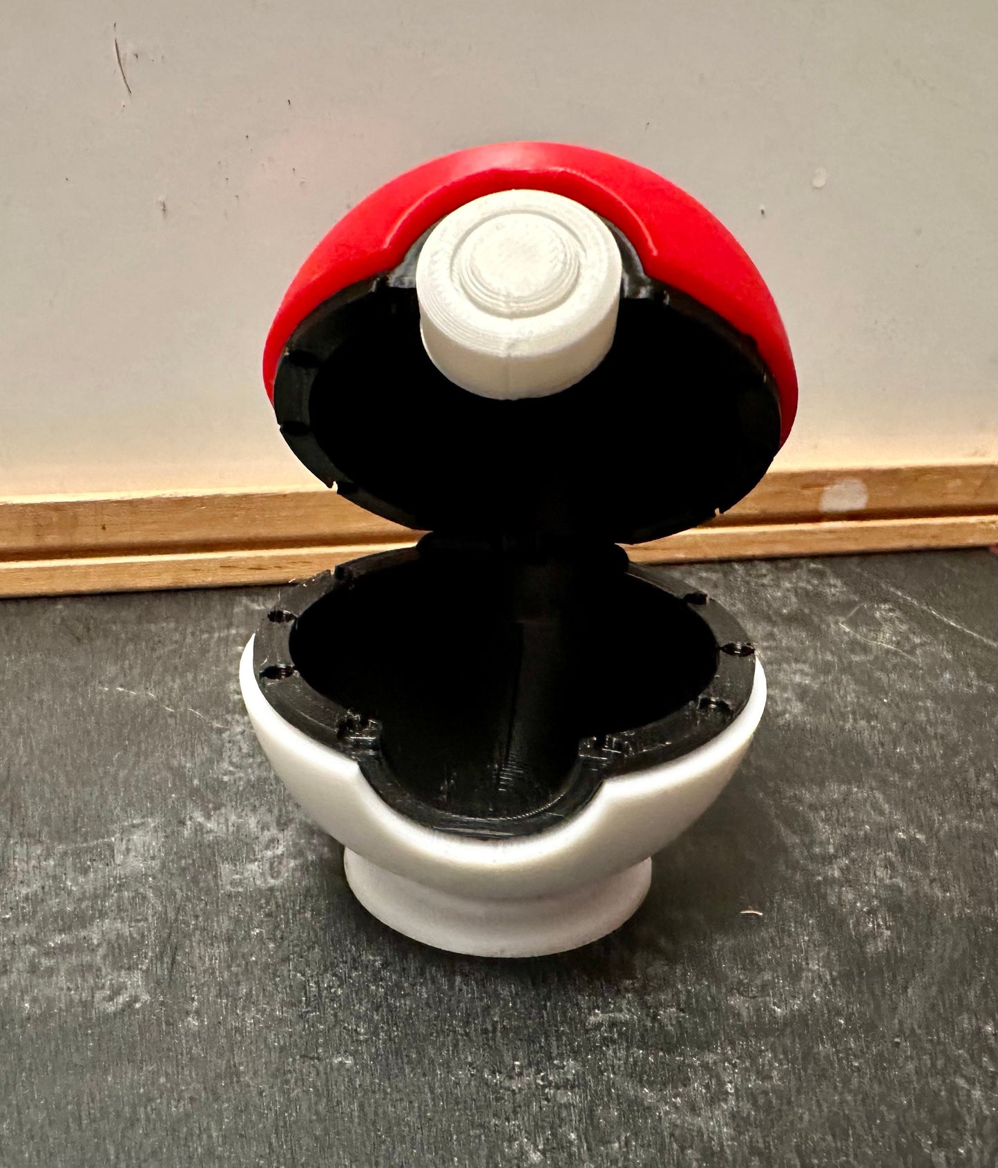 Pokeball Inspired Novelty Mini Figure Display - Amiibo, Funko Pocket Pops - Various colors, made to order.