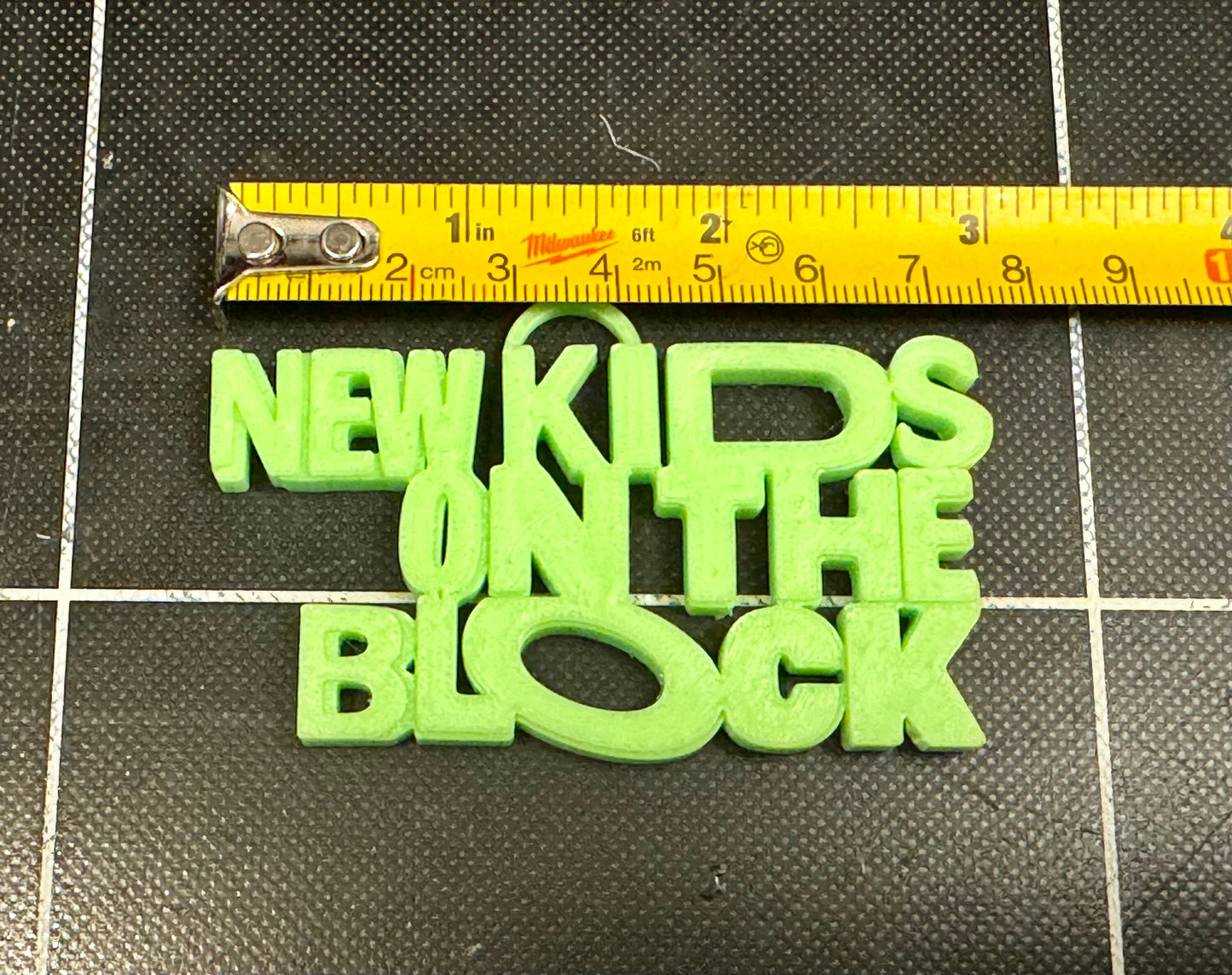 New Kids on the Block -NKOTB- Charm -Necklace, Purse, Bag- 3D Printed - Various Colors - Blockhead Gift - Cruise and Tour Idea - Vegas Baby