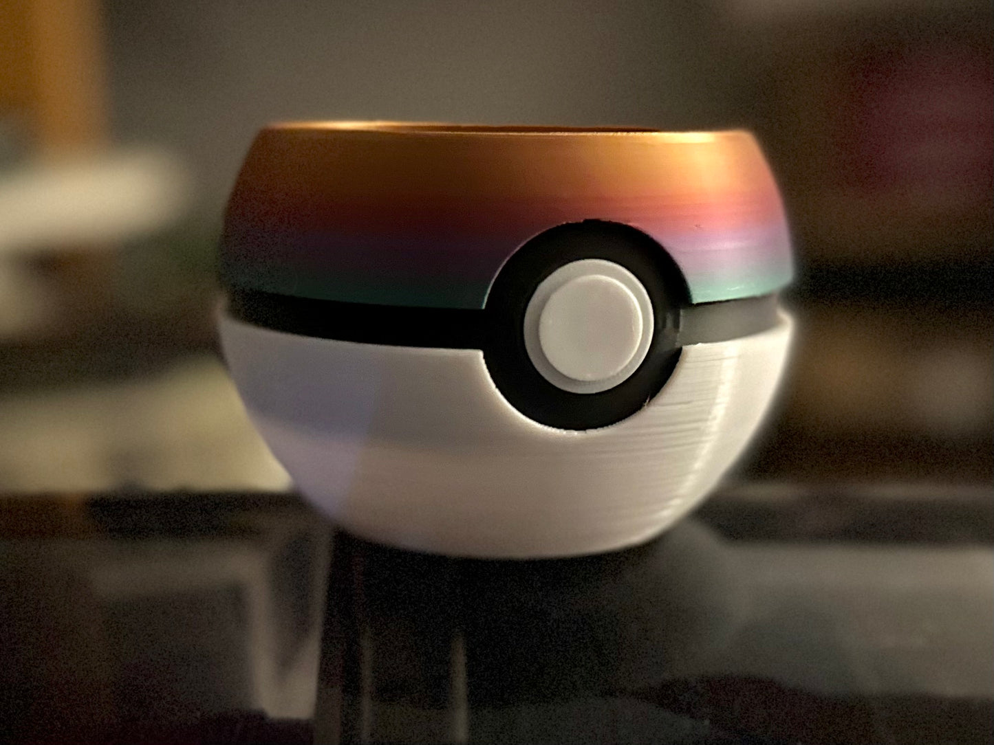 Cute Pokeball Planter with Taller Drip Tray | 4, 6, 8, 10 inches | Succulents Swampy Plants, Carnivorous plants | Indoor Outdoor Flowers | Farm Tested