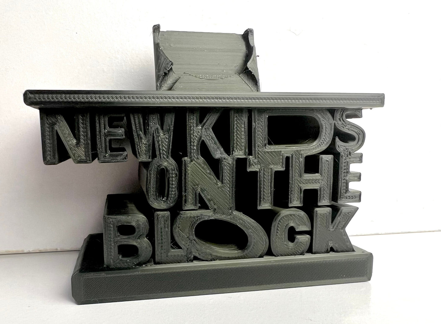 New Kids on the Block -NKOTB- Smart Watch Charger Stand - 3D Printed - Apple and Samsung Compatible - Various Colors - Great Blockhead Gift