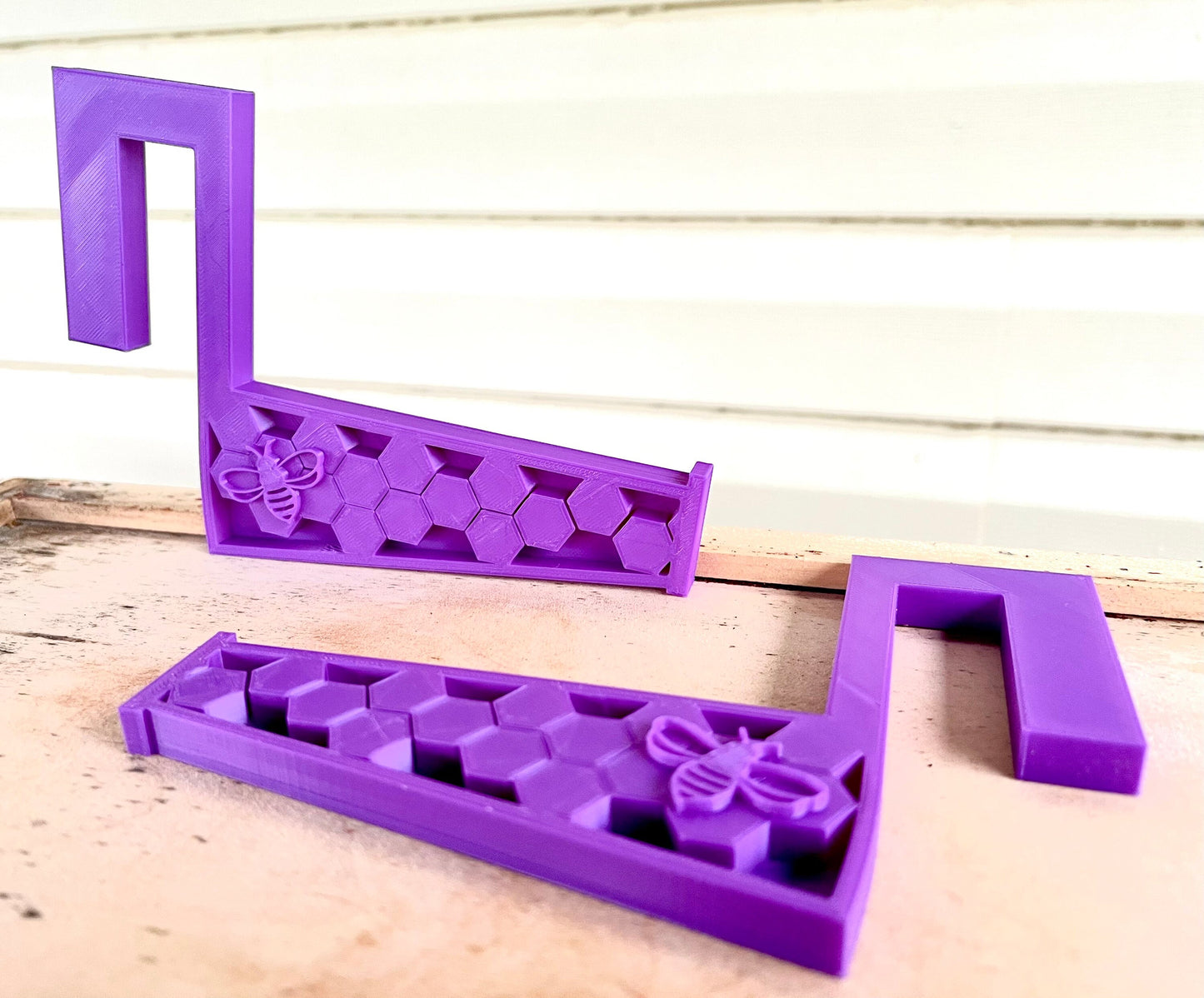 Honey Bee Hive Tool - Frame Hanger Set of 2 - Many Colors Available - Apiary Bee Yard Tested - 10 frame, 8 frame compatible
