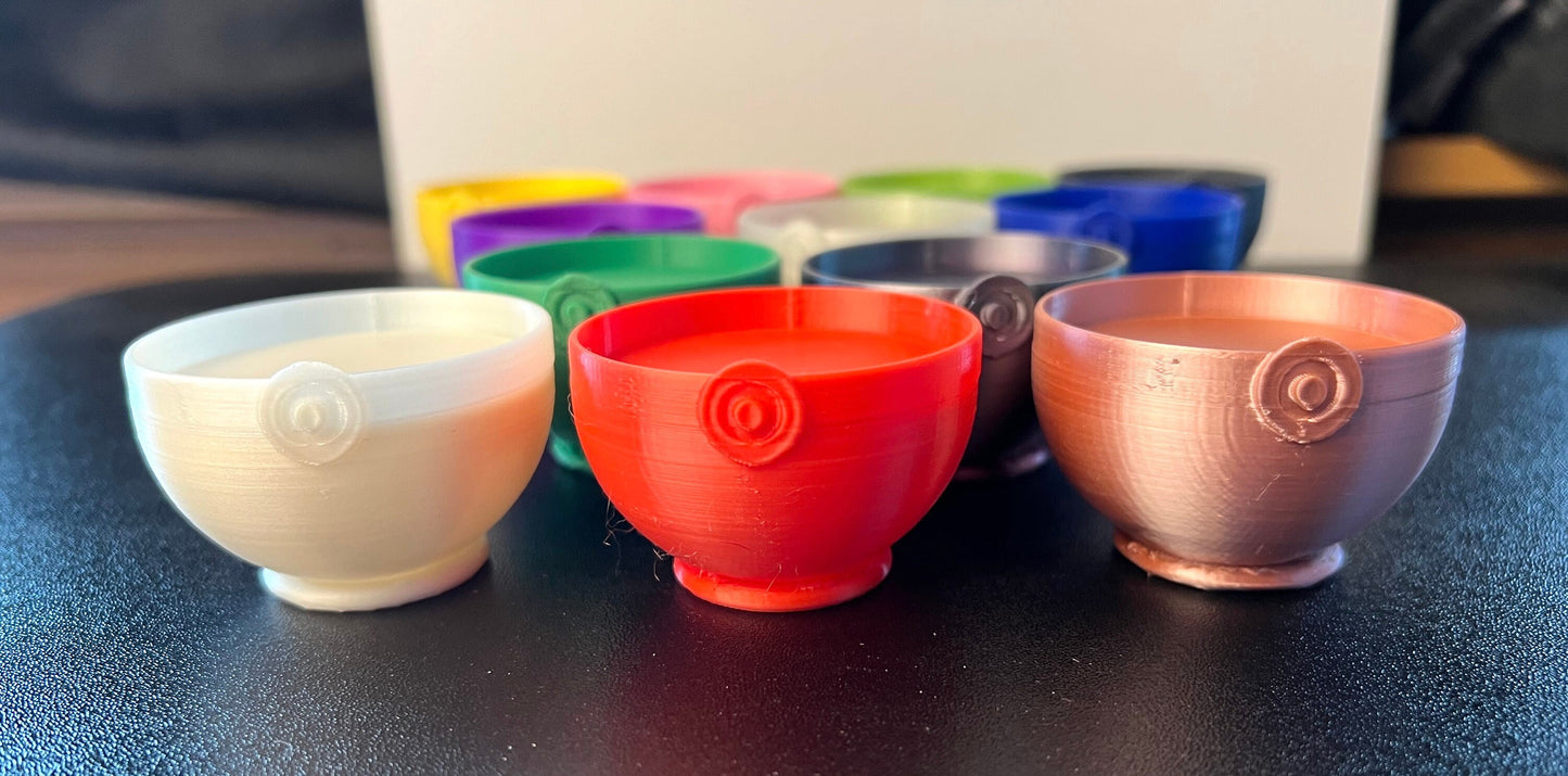 Pokeball Amiibo Stand 3D Printed Nintendo Cute Collection Display Various Colors