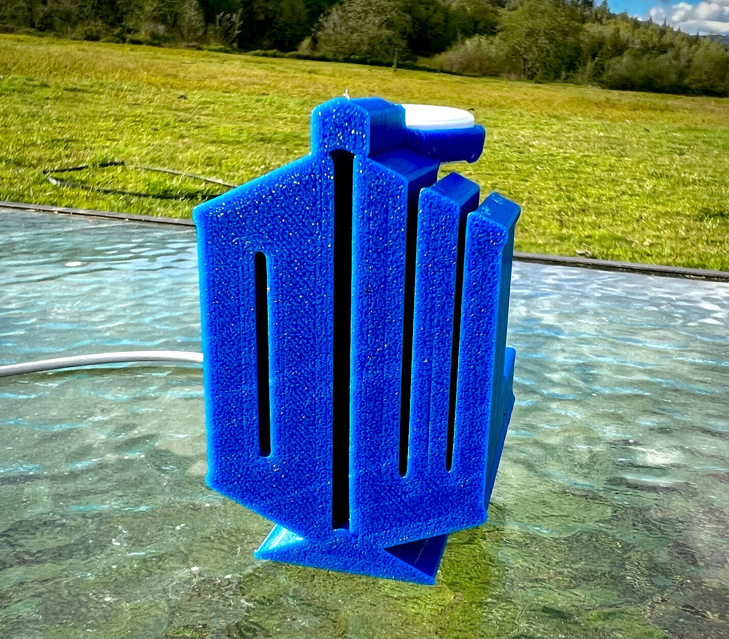 Doctor Who Logo Tardis Novelty Apple Watch Charging Stand 3D Printed