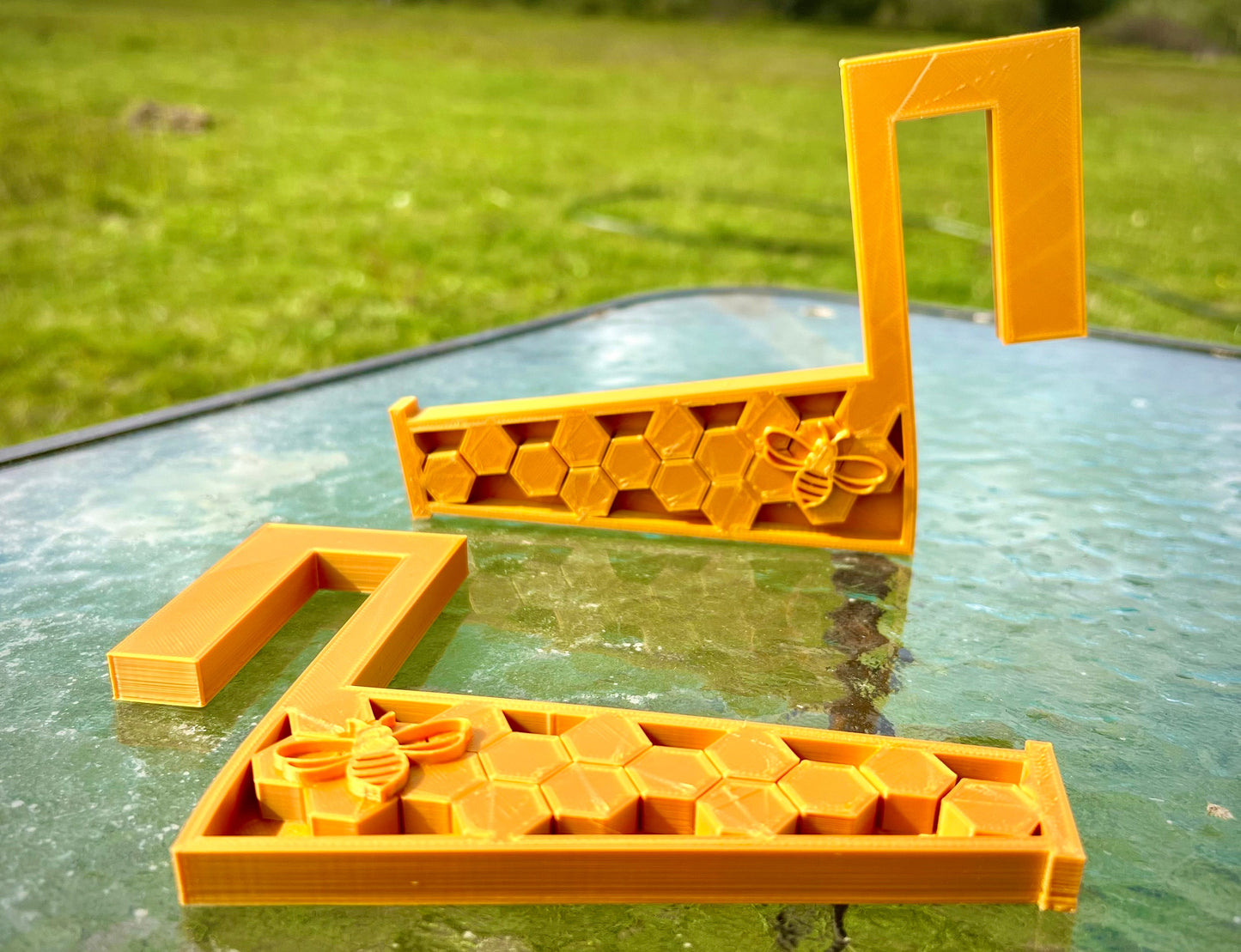 Honey Bee Hive Tool - Frame Hanger Set of 2 - Many Colors Available - Apiary Bee Yard Tested - 10 frame, 8 frame compatible