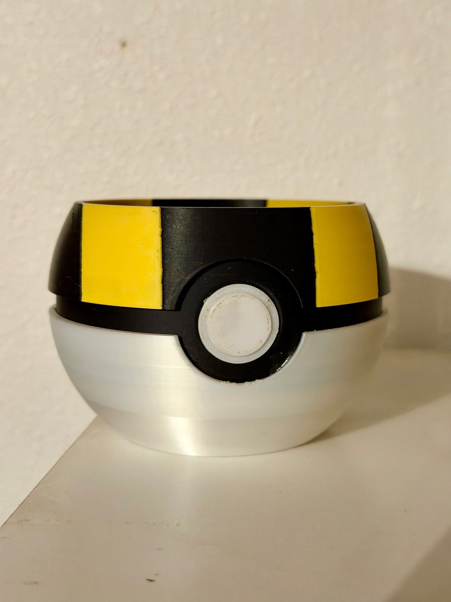 Custom Pokeball Planter with Drip Tray | 4, 6, 8, 10 inches | Succulents Herbs Flowers Houseplants | Indoor or Outdoor | Farm Tested