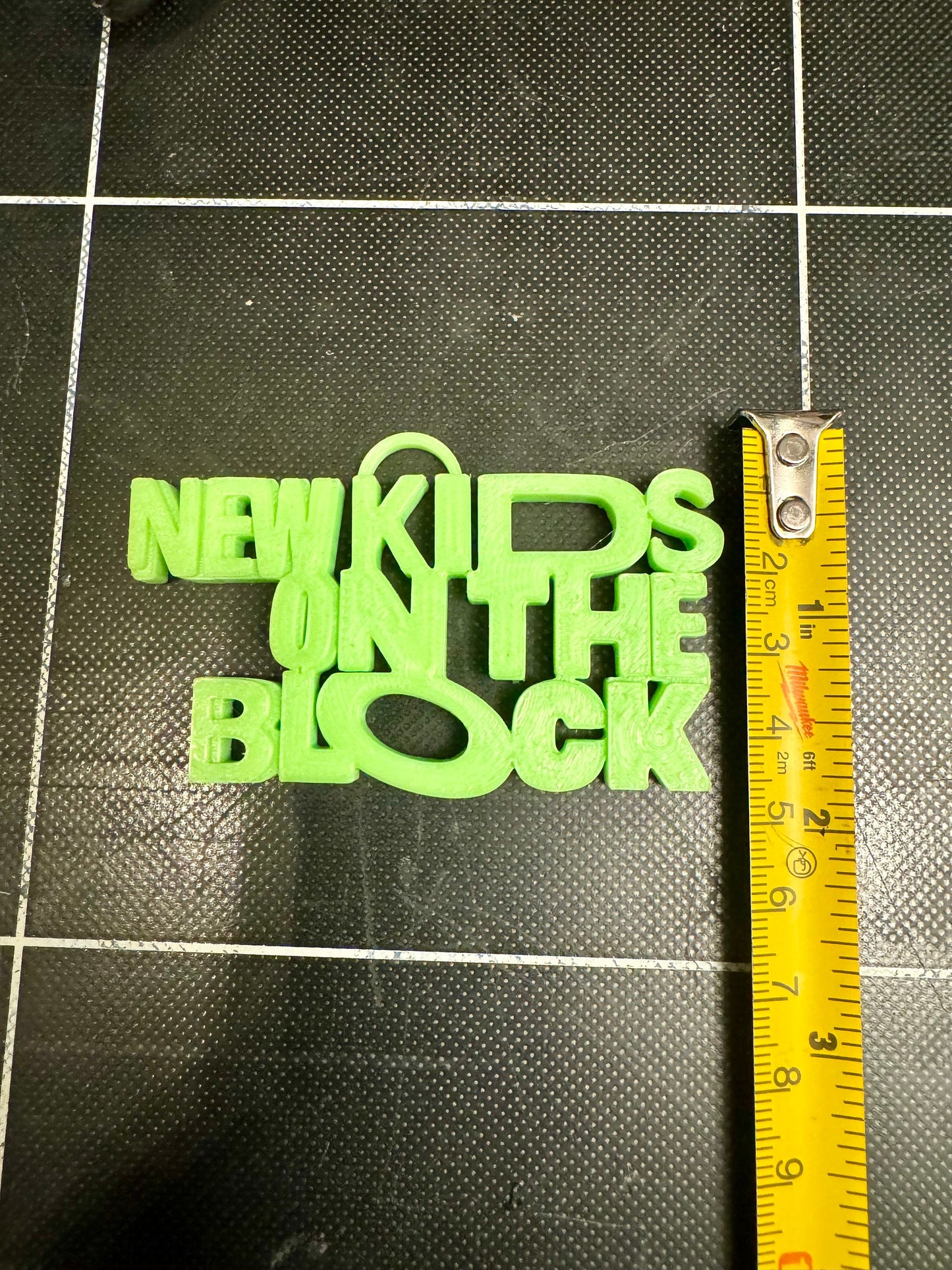 New Kids on the Block -NKOTB- Charm -Necklace, Purse, Bag- 3D Printed - Various Colors - Blockhead Gift - Cruise and Tour Idea - Vegas Baby