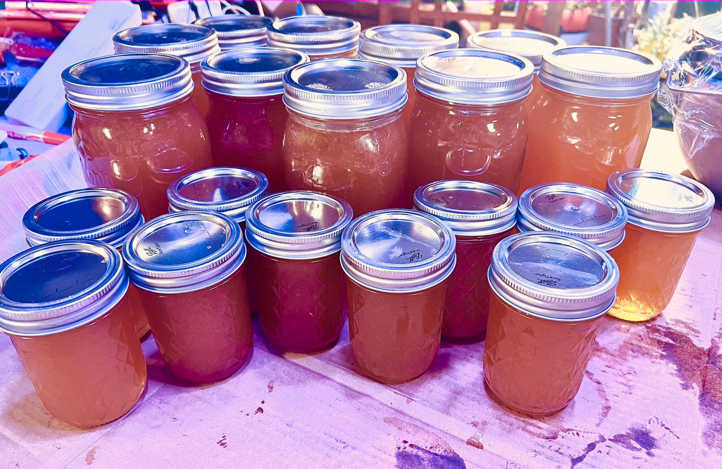 Washington Lavender Farm Fresh -100% Pure Raw Honey - Two Sizes - Local Bees, Local Honey