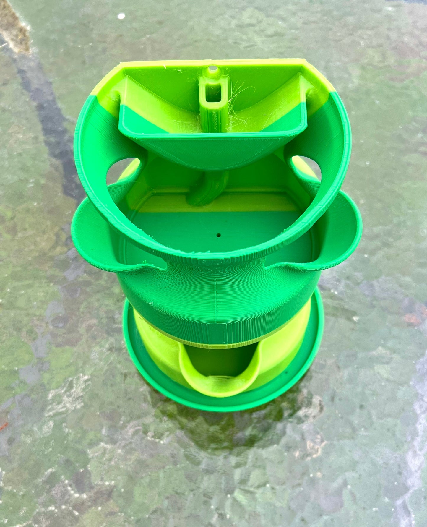 Stacking Self Watering Planter Tower Herbs Strawberries Veggies | Various Colors | Farm Tested | Two Sizes